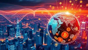 Globales Finanzsystem mit digitaler Währung