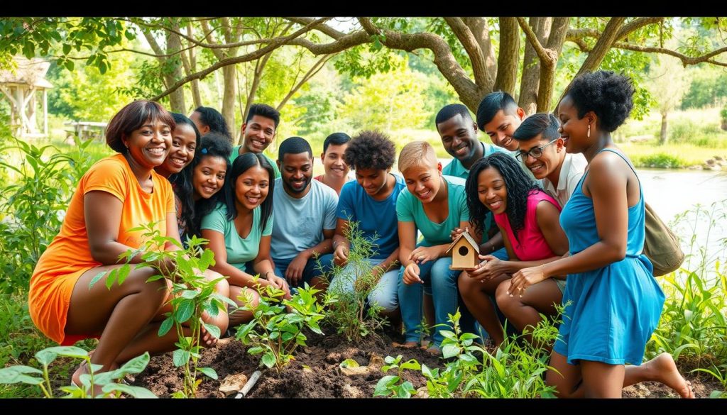 engajamento comunitário