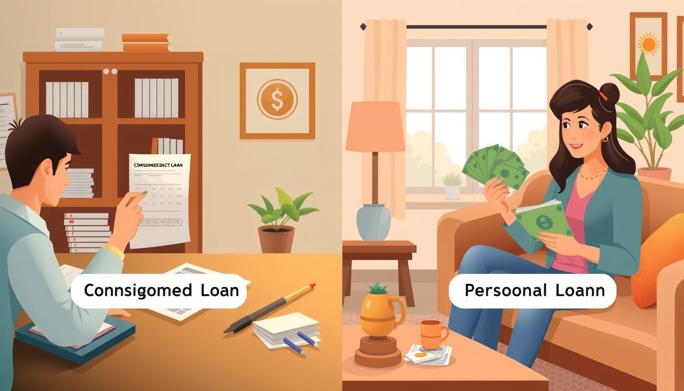 Diferenças entre empréstimos consignados e pessoais